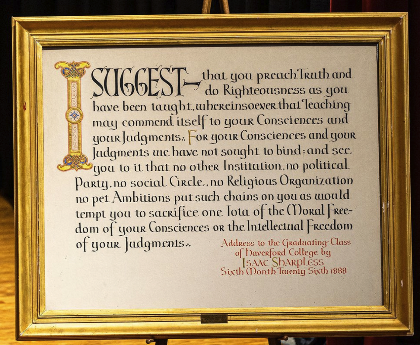 “Integrity, the Backbone of the Testimonies,” by Doug Bennett | Durham ...